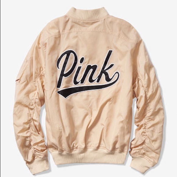 PINK Victoria's Secret Jackets & Blazers - 🎉Pink Victoria Secret Bomber Jacket